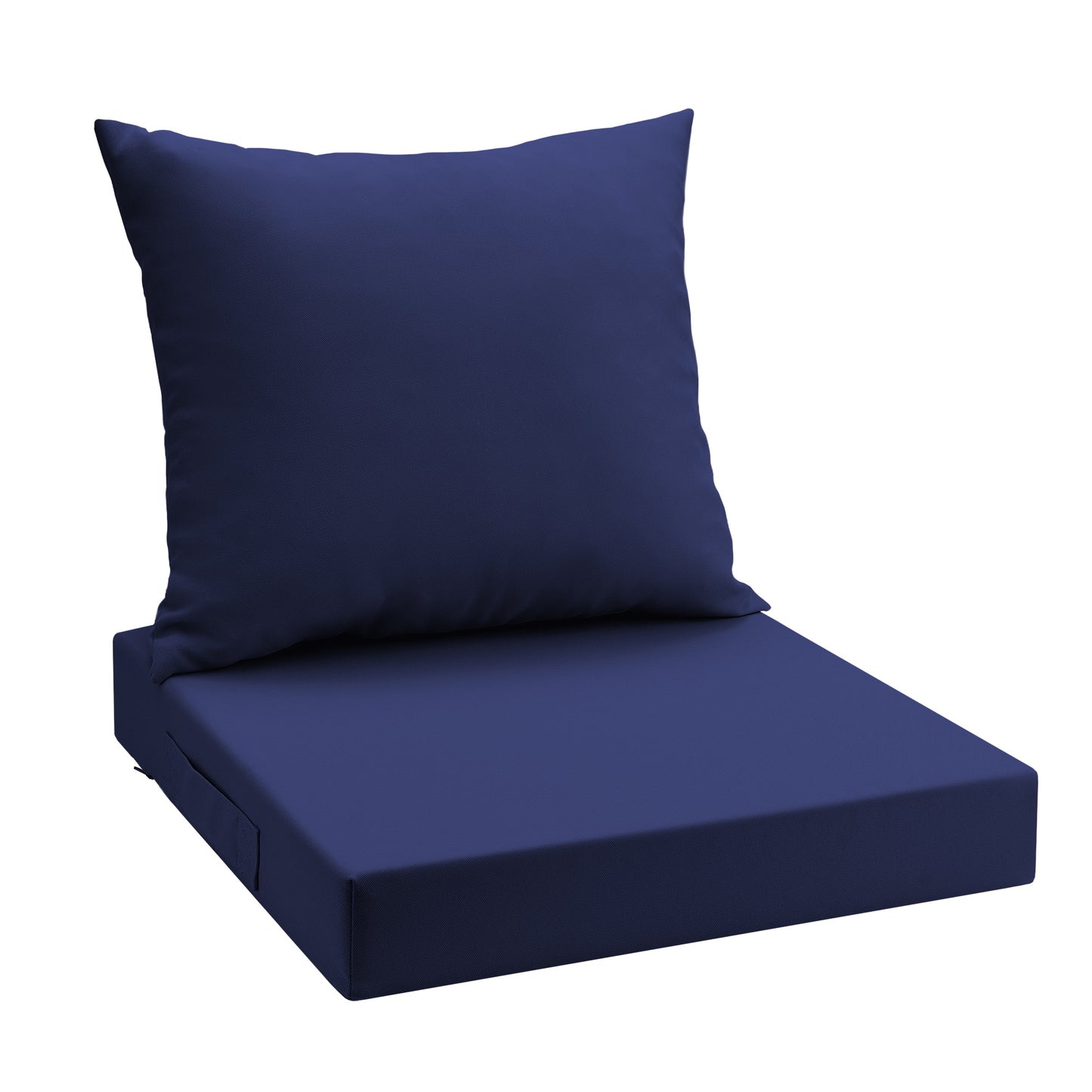UNIKOME Outdoor Seat Cushions 24 X 24 Inch - Removable Cover, Fade Resistant & Water-resistant Patio Furniture Cushions for Chair, Sofa, Couch, Wicker
