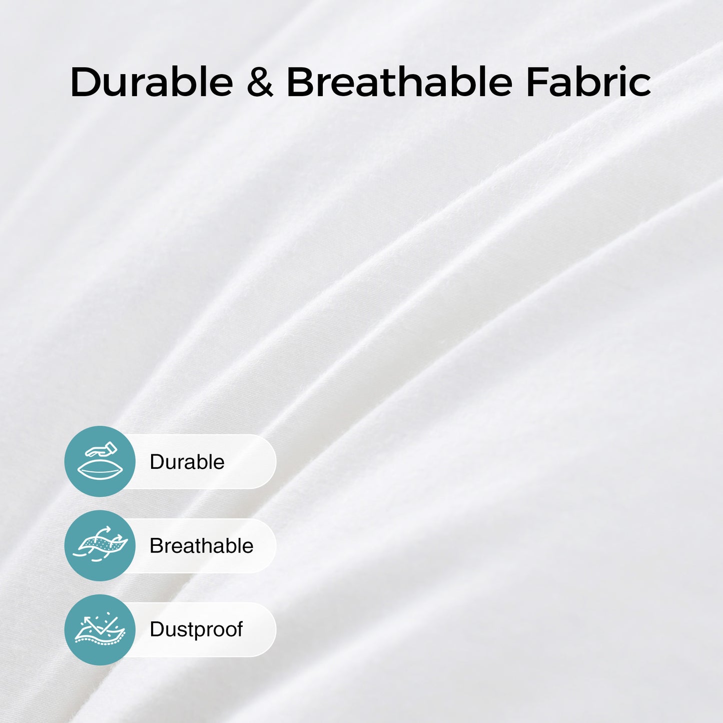 puredown® 26x26 Throw Pillow Inserts, Pack of 2, Indoor Decorative Down Alternative Throw Pillows for Couch, Sofa & Bed – Supportive & Fluffy