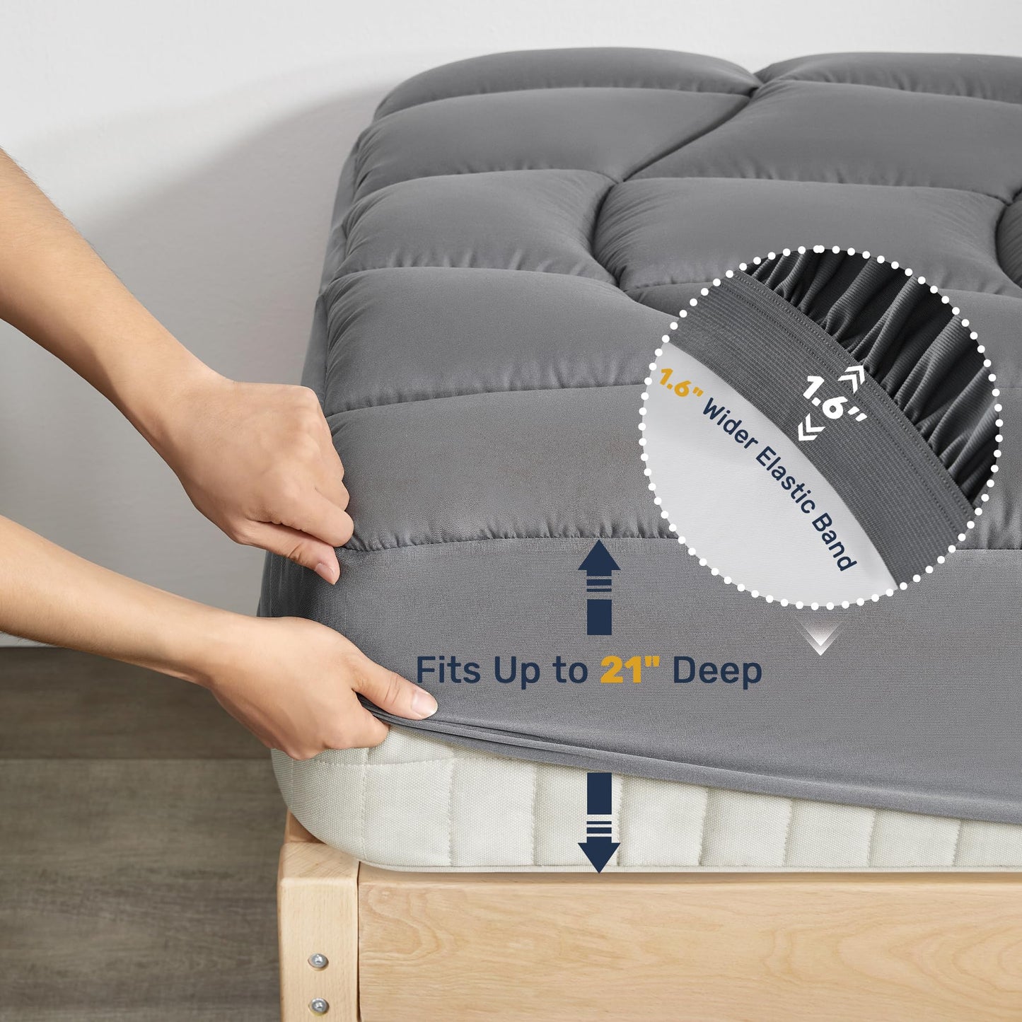 Unikome Waterproof Mattress Pad