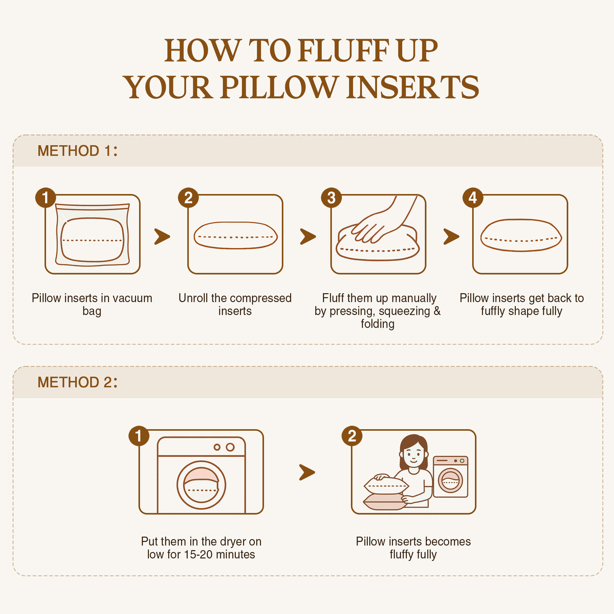 puredown® Pillow Inserts Set of 2, Fluffy Overfilled Down Alternative Lumbar Pillows, Soft Plush Decorative Throw Pillows for Couch, Sofa, Bed and Home Decor